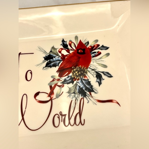 Lenox Winter Greetings Rectangular Tray Plate Catherine Mcclung Retired EUC - Picture 4 of 8